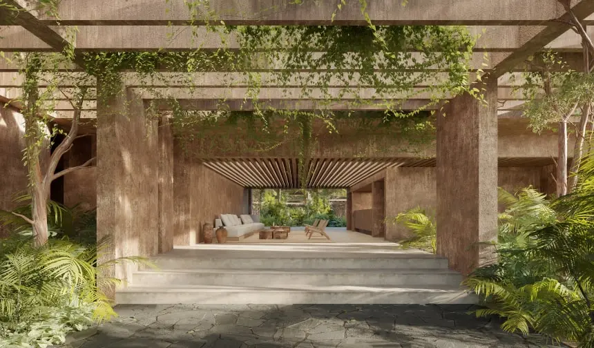 Lobby de Virēo Living