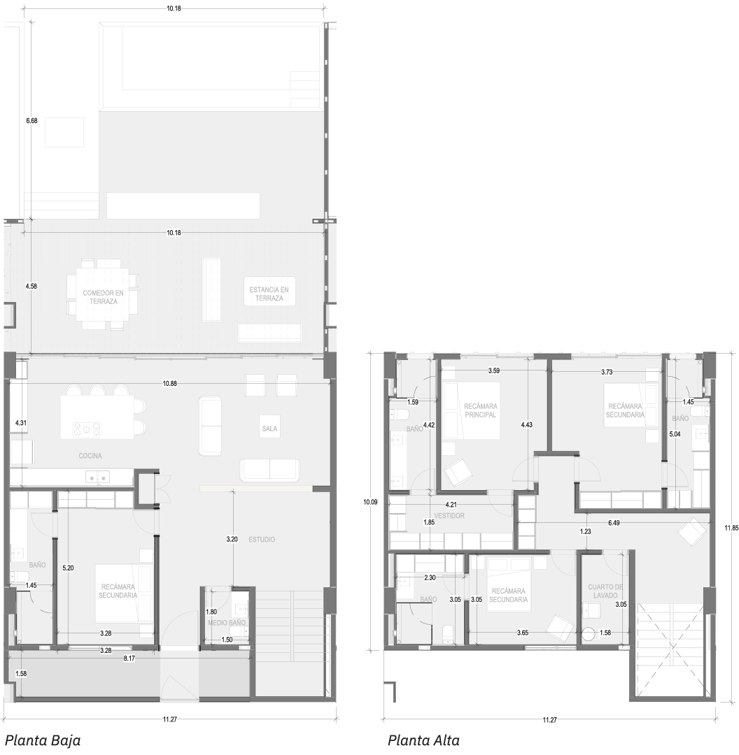 Planos Villa VG-1 - Virēo Living, El Tigre