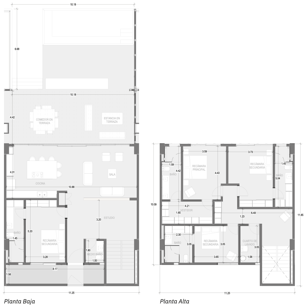 Planos Villa VG-3 - Virēo Living, El Tigre