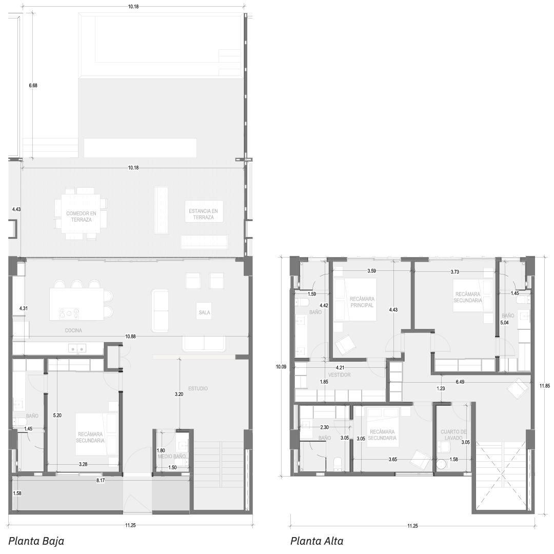 Planos Villa VG-2 - Virēo Living, El Tigre